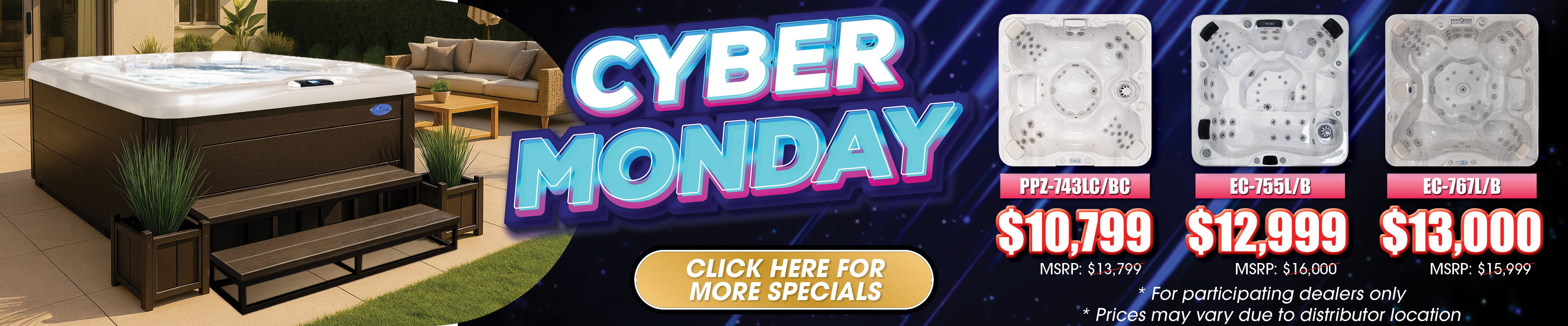 Calspas hot tub being used in a family setting - Sandy