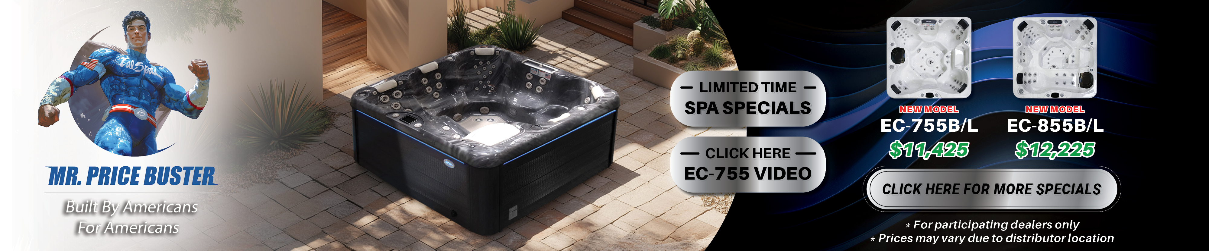 Calspas hot tub being used in a family setting - Sandy