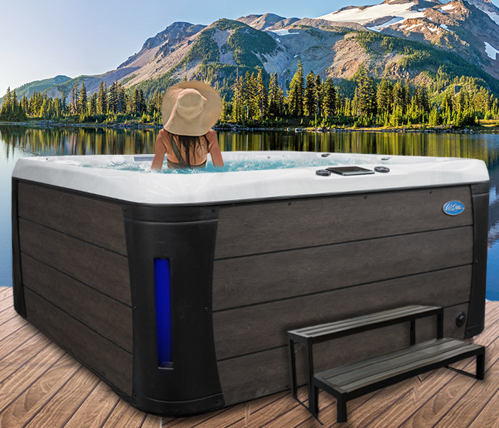 Calspas hot tub being used in a family setting - hot tubs spas for sale Sandy