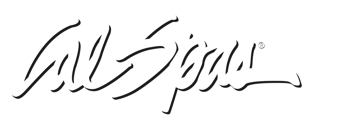 Calspas White logo Sandy
